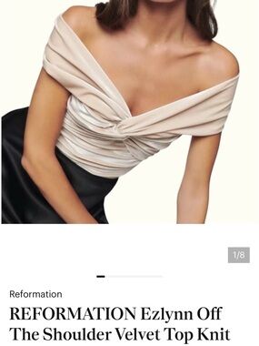 Reformation Ezlynn Proseco nwt large